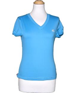 top manches courtes ADIDAS 40 - T3 - L Bleu