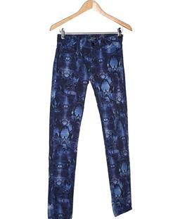 pantalon slim femme THE KOOPLES 34 - T0 - XS Bleu