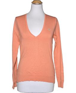 pull femme LACOSTE 36 - T1 - S Orange