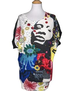 top manches courtes DESIGUAL 36 - T1 - S Noir