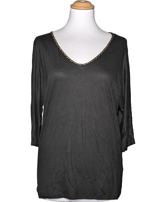 top manches longues CAROLL 38 - T2 - M Noir