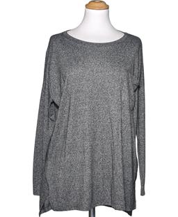 pull femme ABERCROMBIE 34 - T0 - XS Gris