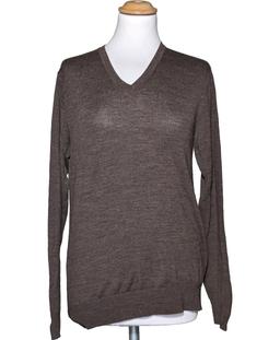 pull femme UNIQLO 34 - T0 - XS Marron