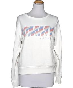 sweat femme TOMMY HILFIGER 34 - T0 - XS Blanc