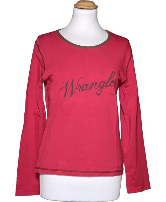 top manches longues WRANGLER 42 - T4 - L/XL Rouge