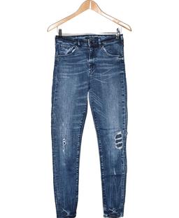 pantalon slim femme SCOTCH AND SODA 38 - T2 - M Bleu