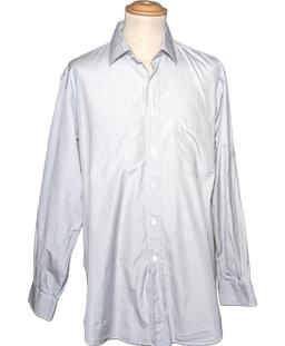 chemise manches longues ALAIN FIGARET 42 - T4 - L/XL Gris