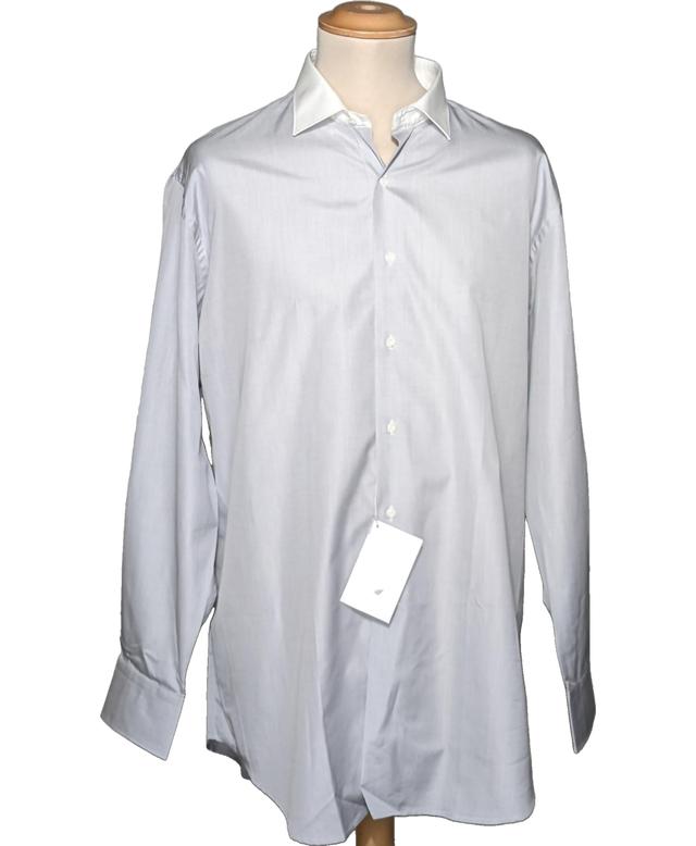 chemise manches longues ALAIN FIGARET 42 - T4 - L/XL Gris