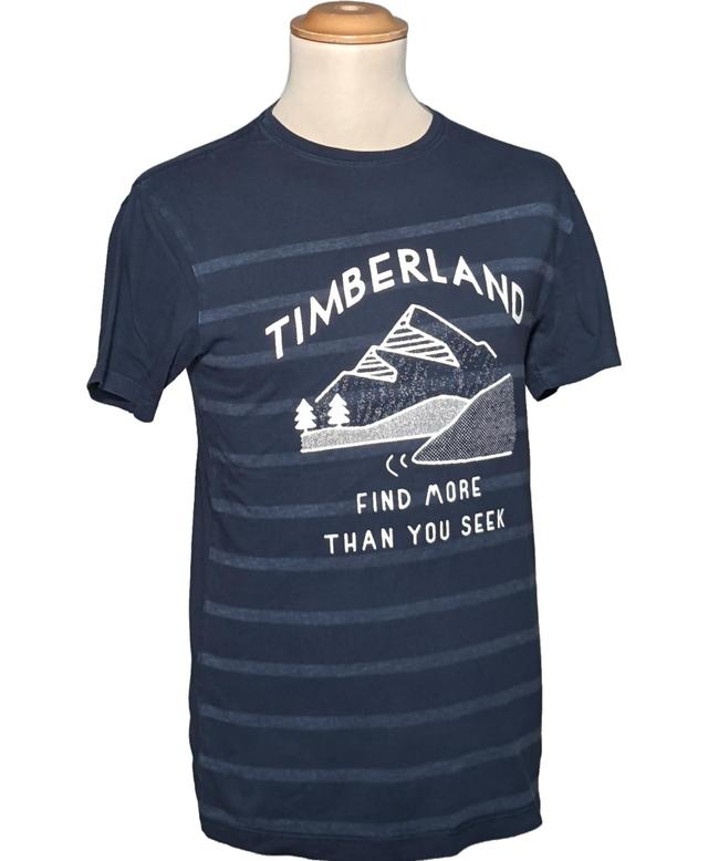 t-shirt manches courtes TIMBERLAND 36 - T1 - S Bleu