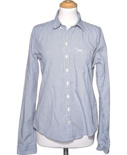 chemise ABERCROMBIE 38 - T2 - M Gris