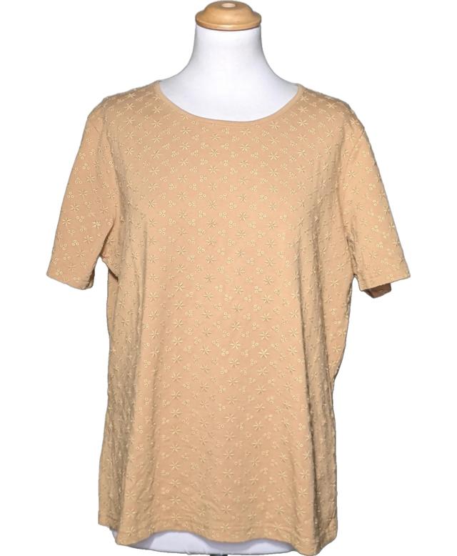 top manches courtes DAMART 46 - T6 - XXL Beige