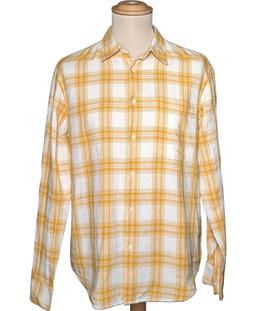 chemise manches longues SANDRO 38 - T2 - M Jaune