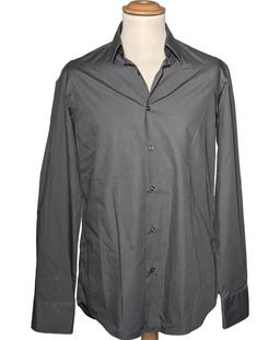 chemise manches longues HUGO BOSS 40 - T3 - L Gris