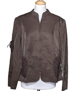 veste mi-saison CHRISTINE LAURE 48 - XXXL Marron