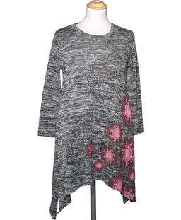 pull femme DESIGUAL 34 - T0 - XS Gris