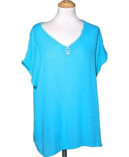 top manches courtes DAMART 38 - T2 - M Bleu