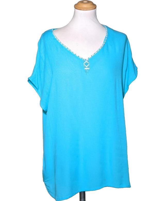 top manches courtes DAMART 38 - T2 - M Bleu