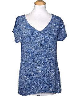 top manches courtes CAROLL 36 - T1 - S Bleu