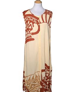 robe mi-longue LAUREN VIDAL 36 - T1 - S Beige