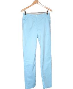 pantalon droit femme CAROLL 38 - T2 - M Bleu