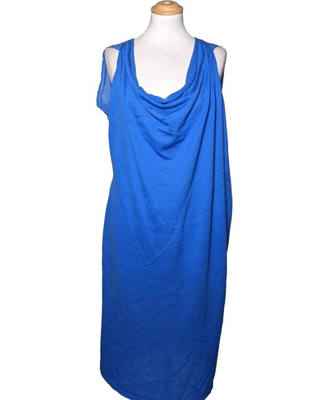 robe mi-longue STEFANEL 40 - T3 - L Bleu