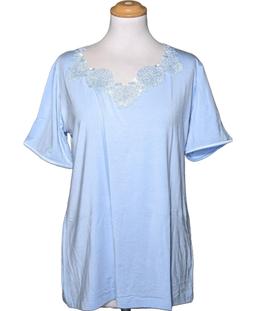 top manches courtes DAMART 40 - T3 - L Bleu