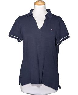 top manches courtes TOMMY HILFIGER 40 - T3 - L Bleu