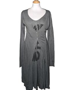 robe mi-longue LA FEE MARABOUTEE 40 - T3 - L Gris