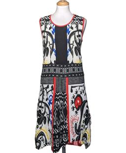 robe mi-longue DESIGUAL 40 - T3 - L Noir