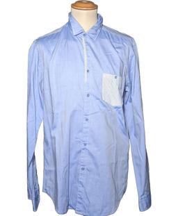 chemise manches longues HUGO BOSS 42 - T4 - L/XL Bleu