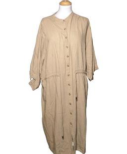 robe mi-longue VILA 38 - T2 - M Beige