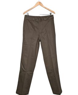 pantalon droit femme UNIQLO 38 - T2 - M Marron