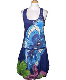 robe courte DESIGUAL 40 - T3 - L Bleu