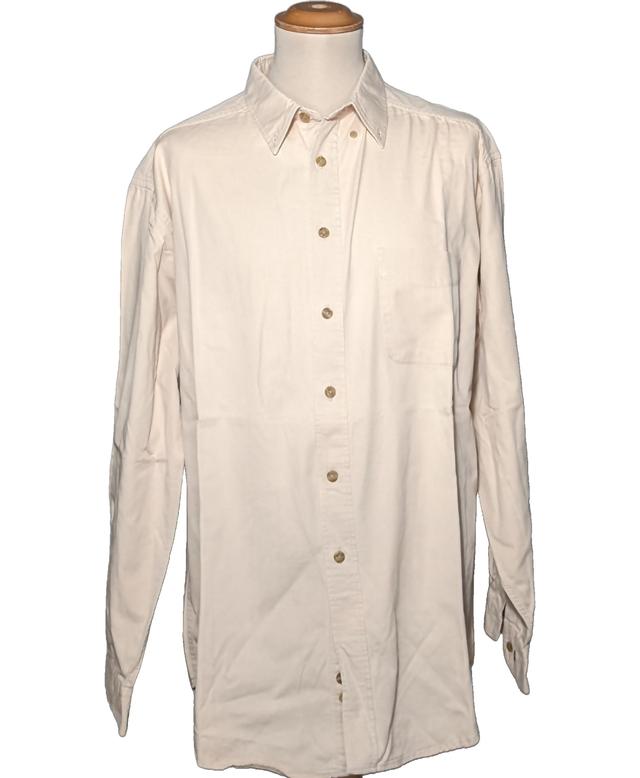 chemise manches longues DOCKERS 44 - T5 - XL/XXL Beige