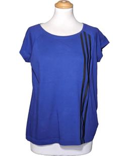 top manches courtes ADIDAS 36 - T1 - S Bleu