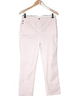 pantalon droit femme CAROLL 38 - T2 - M Rose