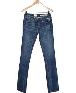 jean droit femme REPLAY 36 - T1 - S Bleu