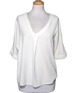 blouse SCARLET ROOS 36 - T1 - S Blanc