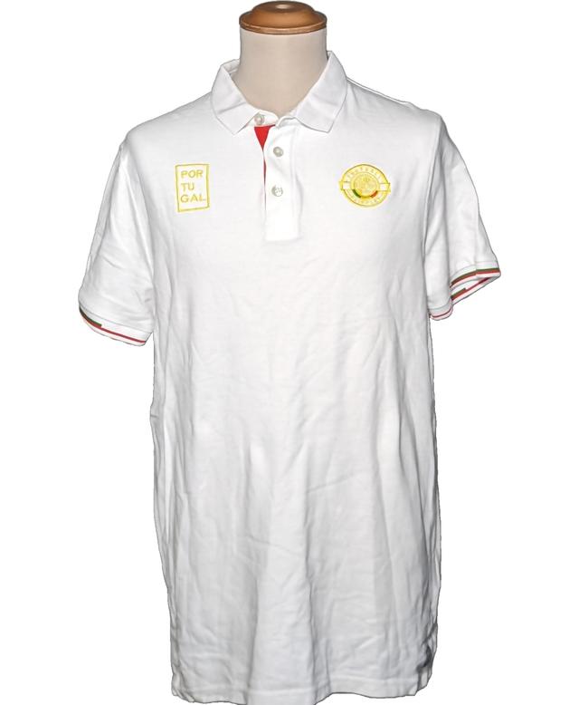 polo homme BRICE 42 - T4 - L/XL Blanc