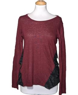 top manches longues SANDRO 40 - T3 - L Rouge