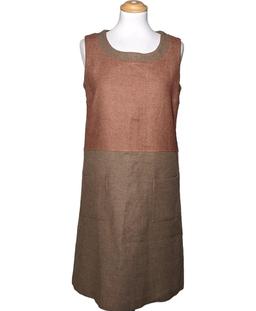 robe courte LES PETITES 38 - T2 - M Marron