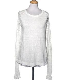 top manches longues GERARD DAREL 36 - T1 - S Blanc