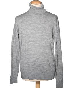 pull homme UNIQLO 38 - T2 - M Gris