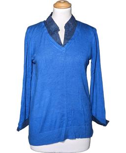 pull femme CAROLL 40 - T3 - L Bleu