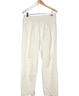 pantalon droit femme UNIQLO 40 - T3 - L Beige