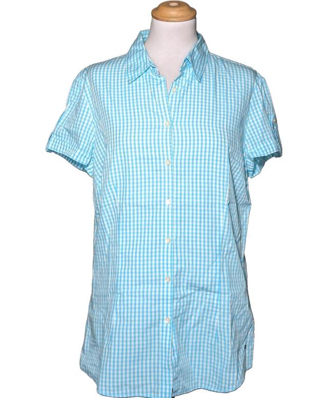 chemise TOMMY HILFIGER 38 - T2 - M Bleu