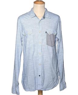 chemise manches longues CHEVIGNON 42 - T4 - L/XL Bleu