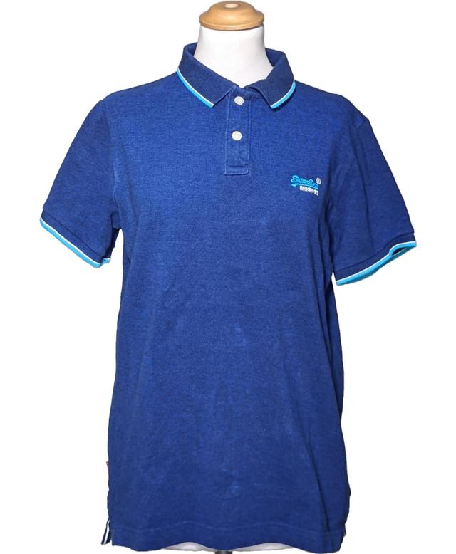 polo homme SUPERDRY 38 - T2 - M Bleu