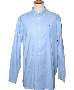 chemise manches longues TOMMY HILFIGER 44 - T5 - XL/XXL Bleu