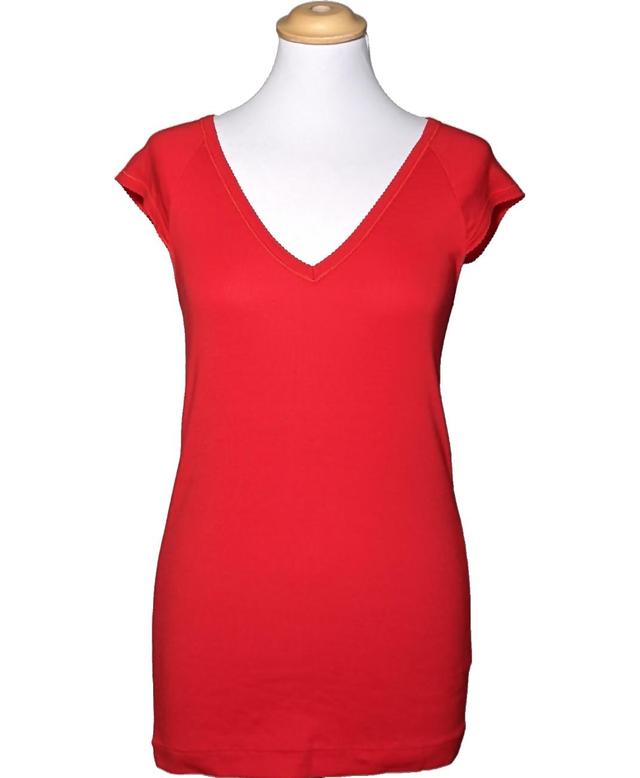 top manches courtes PETIT BATEAU 38 - T2 - M Rouge